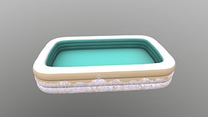Brace Master Inflatable Swimming Pool 3D model