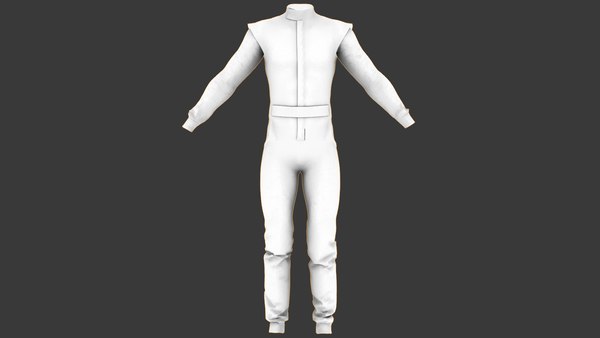 Mens abstraxi raceing overall 3D model - TurboSquid 1213461