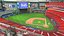 Baseball Stadium with Open Roof