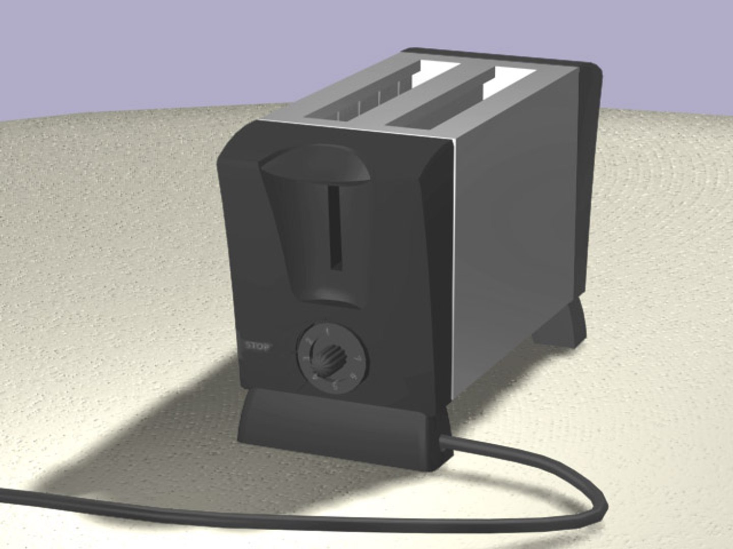 3d Model Of Toaster Kitchen
