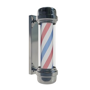 Barber Pole 3D model