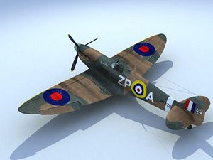 second fighter 3d model