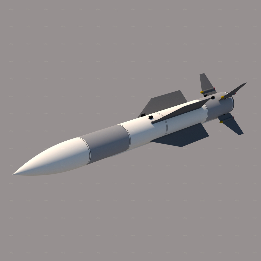 R-37 3D model - TurboSquid 1688635