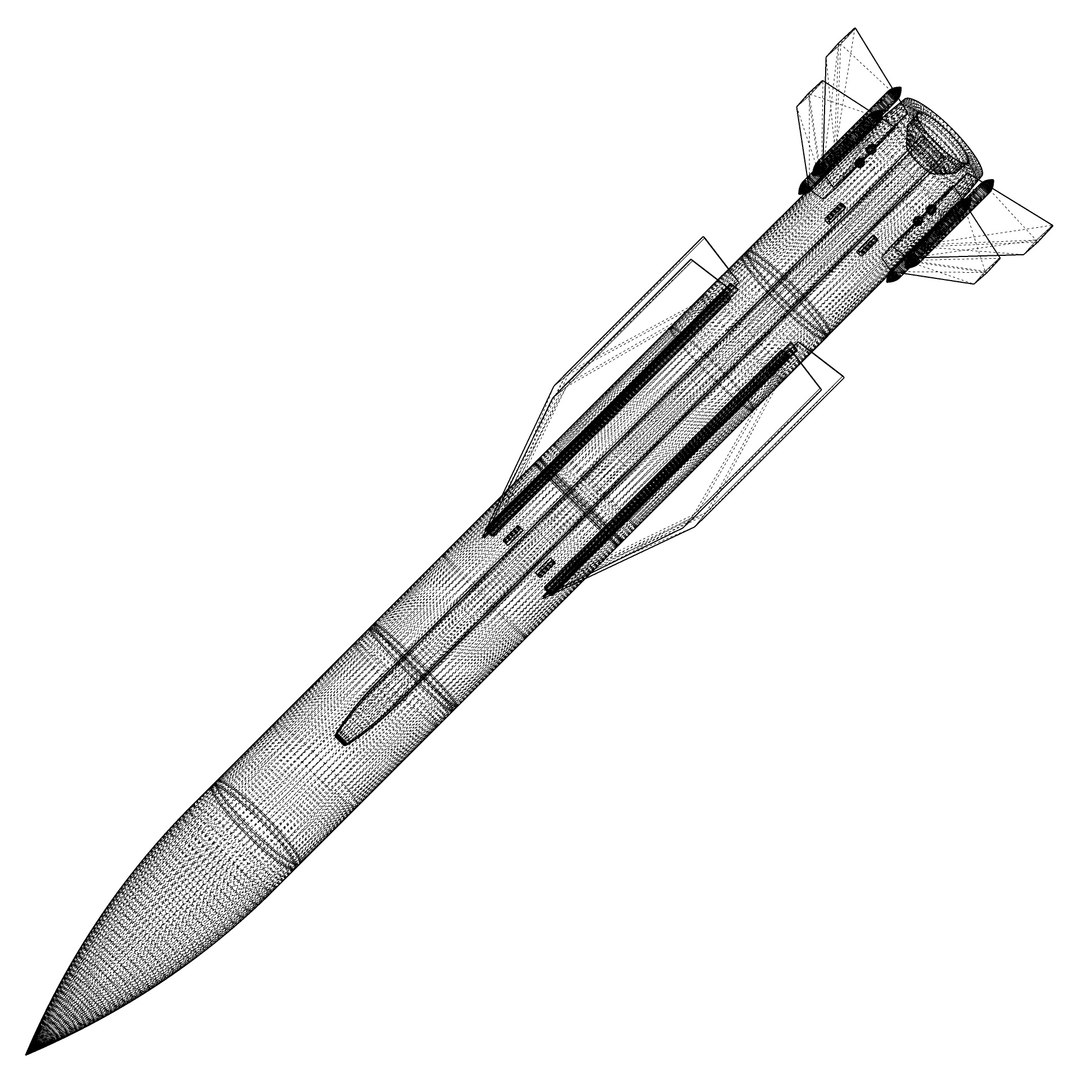 R-37 3D Model - TurboSquid 1688635