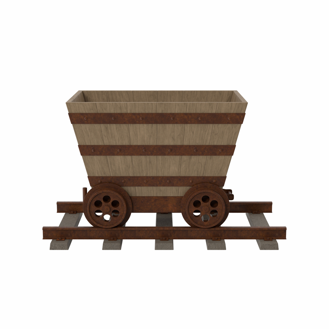 Wild West Mine Cart On Rails 3D model https://p.turbosquid.com/ts-thumb/Hp/helYUo/eL/p/png/1743062598/1920x1080/turn_fit_q99/2b5876235864aa4262cf8f63eb754841ce6d8f0d/p-1.jpg