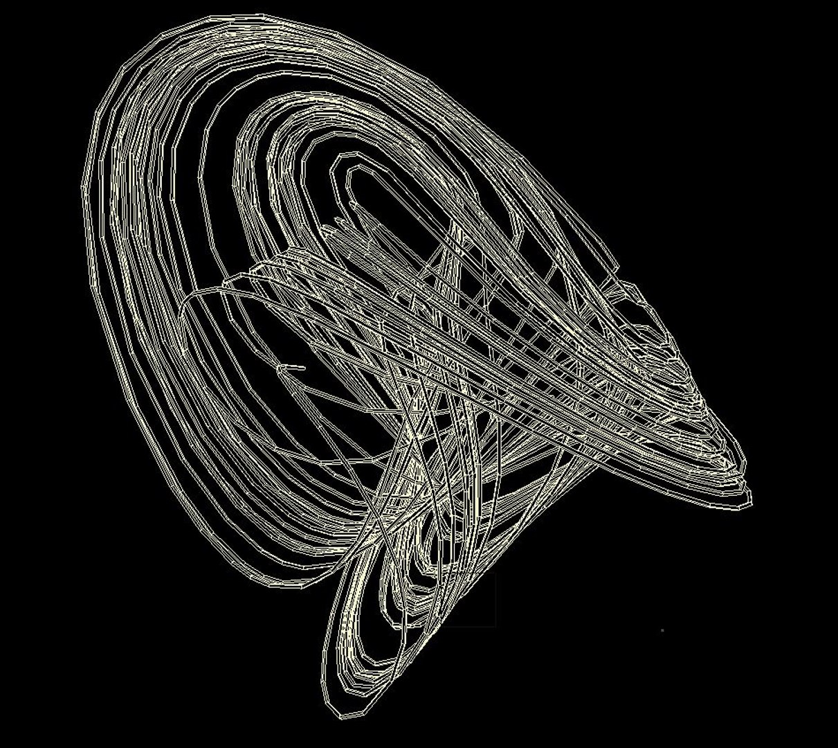 3D Model Halvorsen Strange Attractor - TurboSquid 1263006