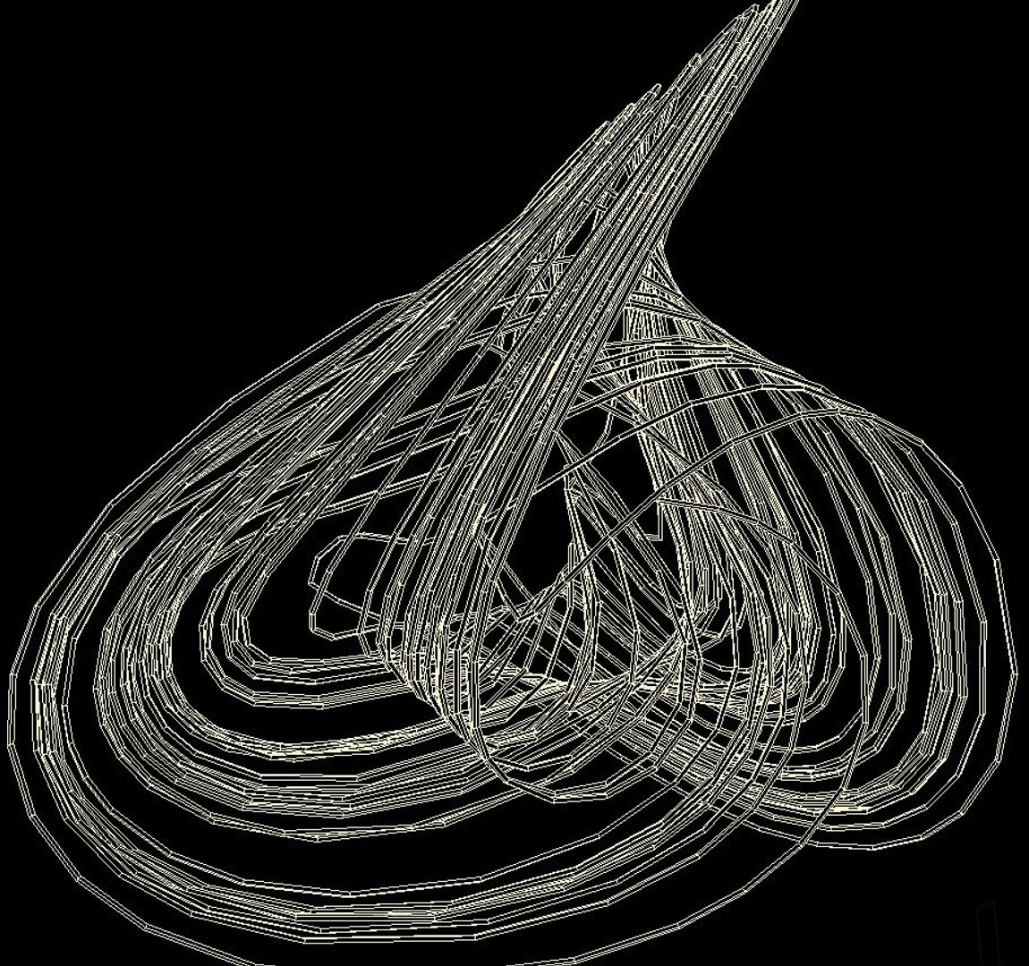 3D Model Halvorsen Strange Attractor - TurboSquid 1263006