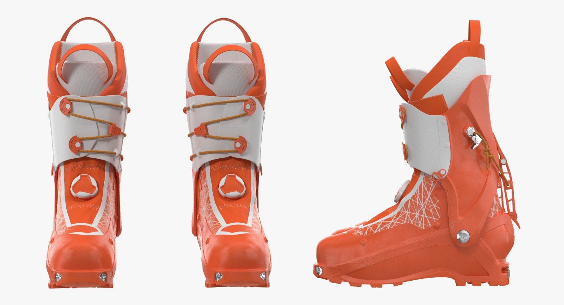 3D Ski Boots Generic - TurboSquid 1260755