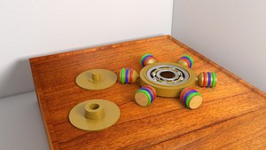 3D fidget spinner