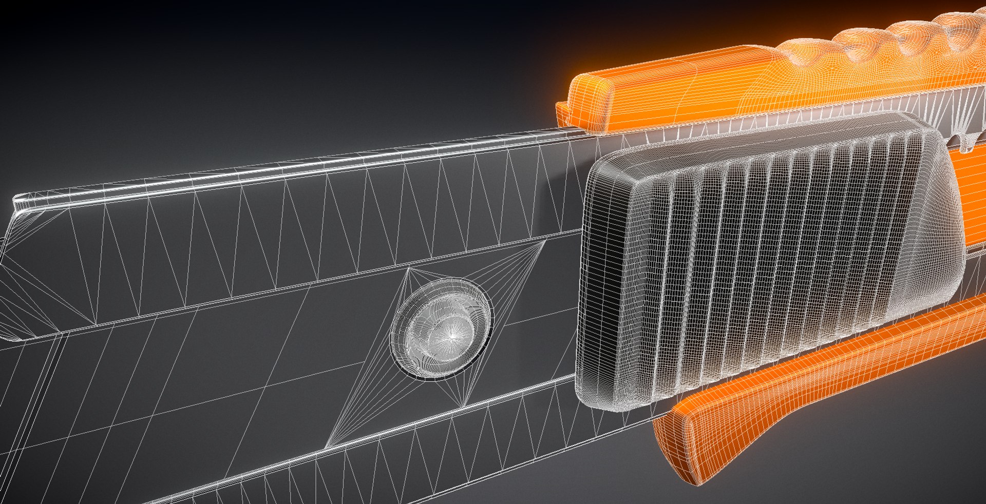 3d Blend Box Cutter Highpoly Version