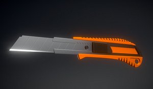 Box Cutter Highpoly Version