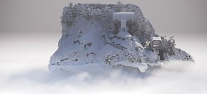 THE SNOW MOUNTAIN HABITAT ALPHA 2024 3D model