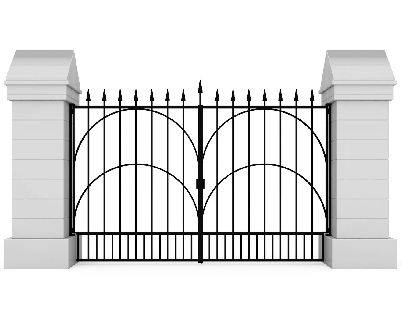 3d Model Old Gates