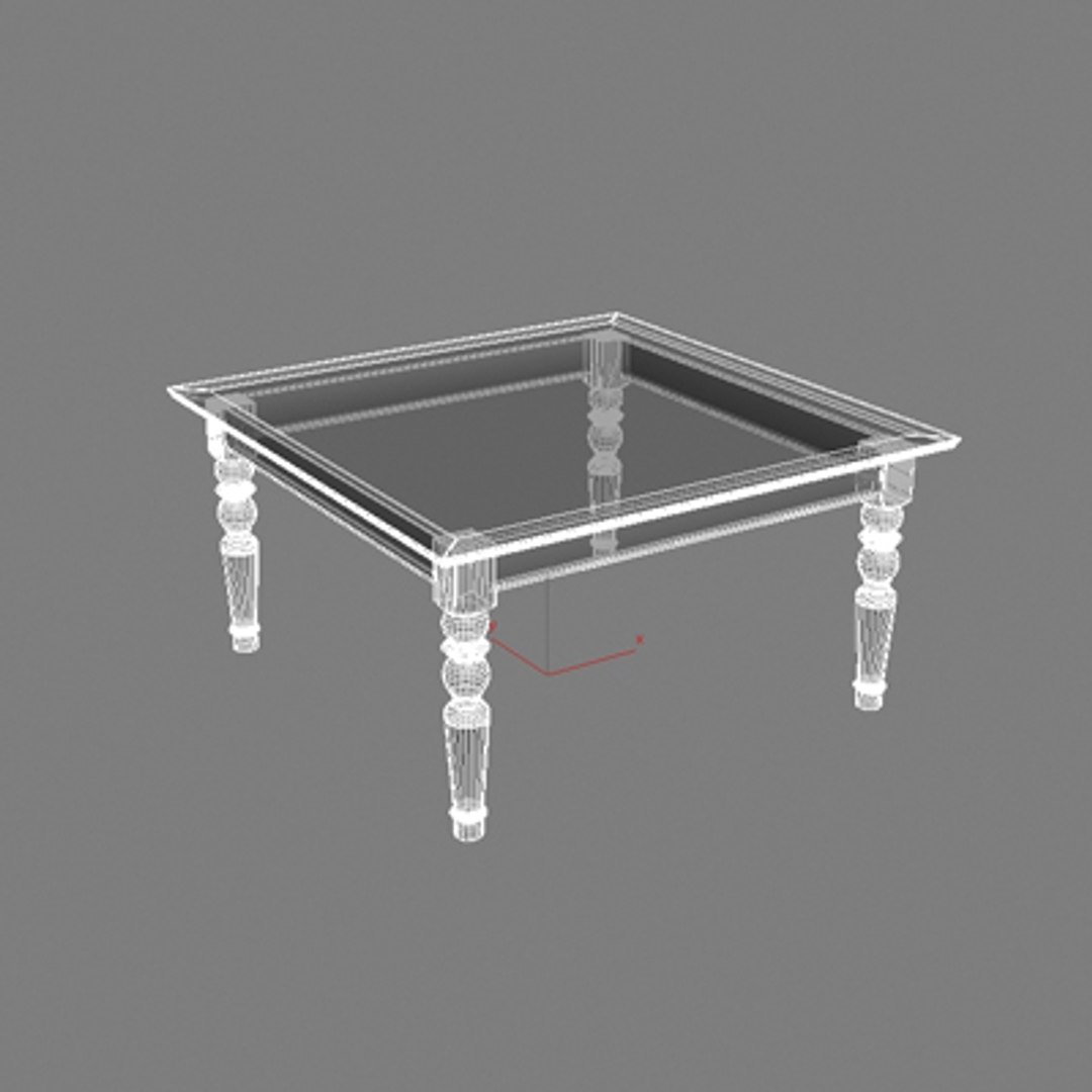 Table 3d Model