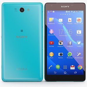 3d sony xperia z2a model