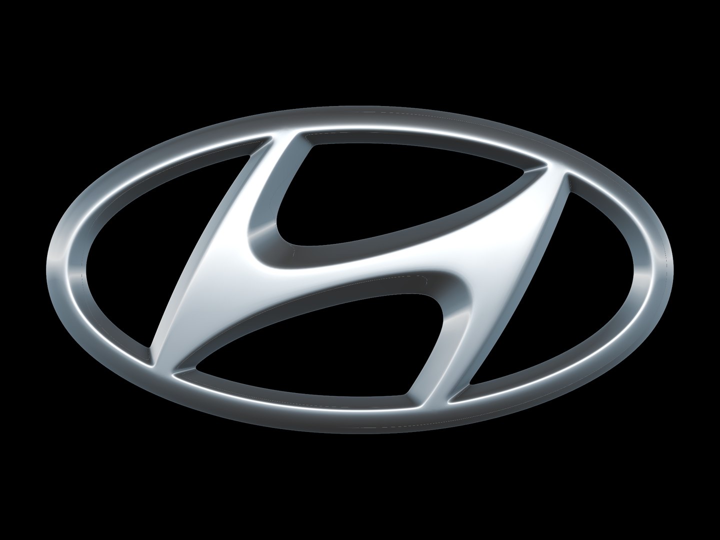 Hyundai - Car Logo Emblem Modern 3D model - TurboSquid 2113170