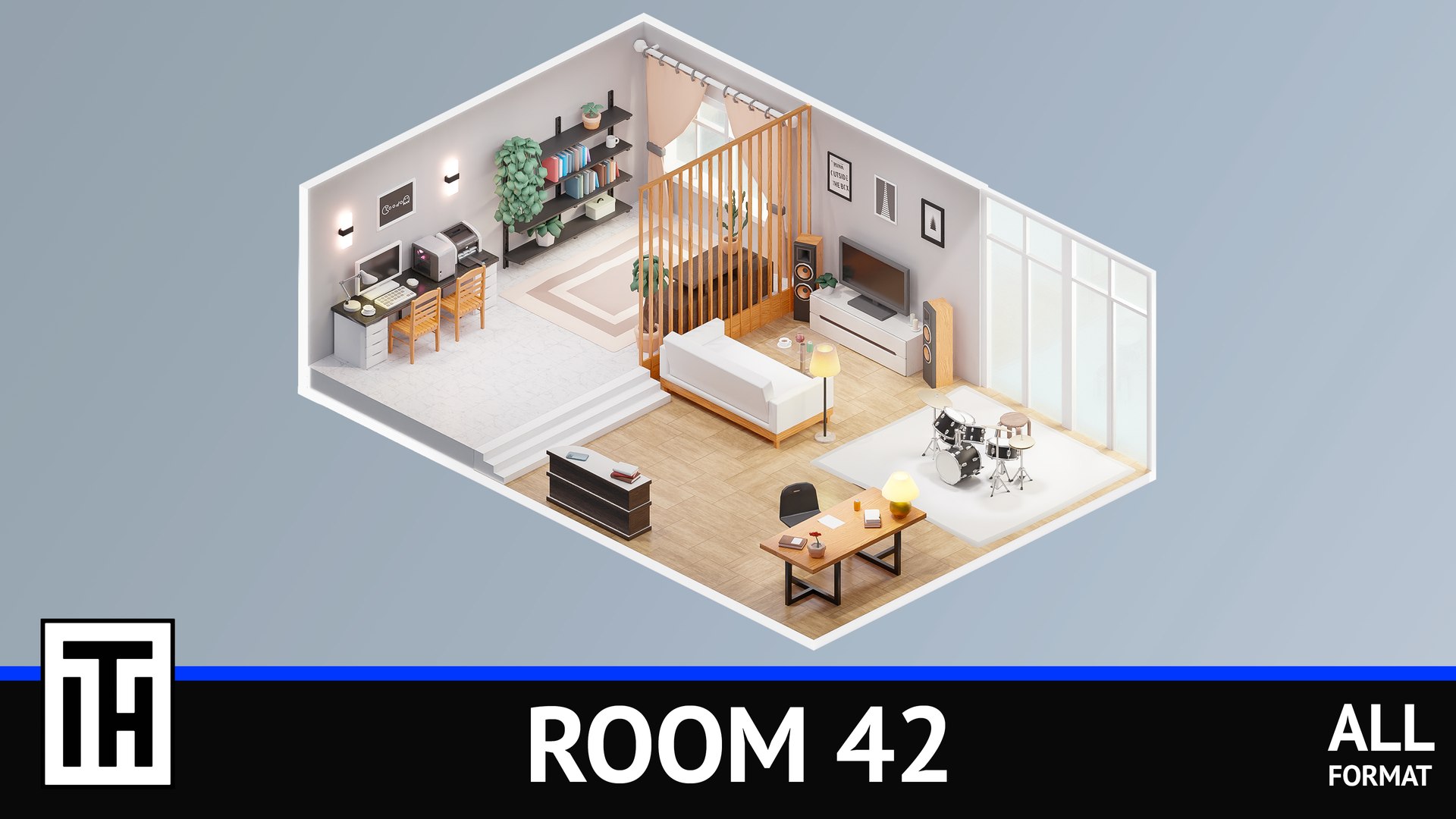 Room 42 Model - TurboSquid 2151781