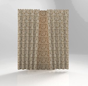 classic curtain 3d x