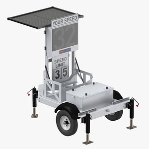 Mobile Police Speed Trailer