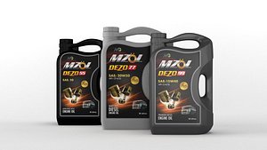 lubricant oil 3D model