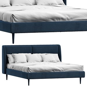3D loulou blue bed jamni