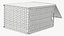 籐ランドリーバスケット ホワイト