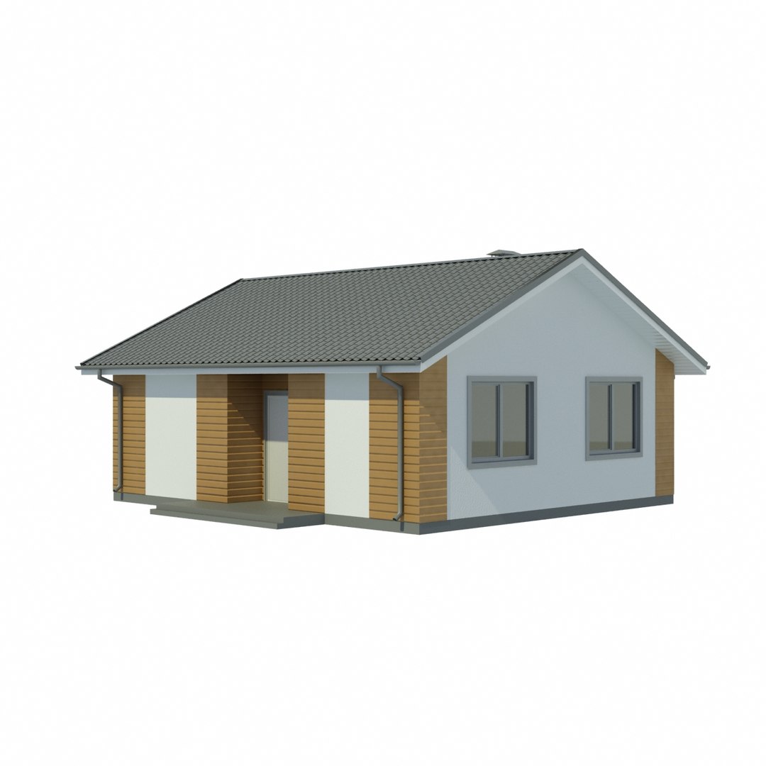 House Cottage 3d Model