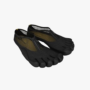 3ds max vibram fingers shoes