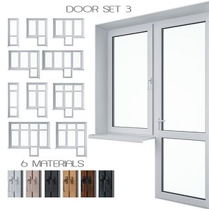 3D set doors