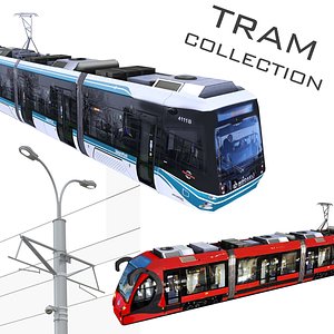 3D tram road