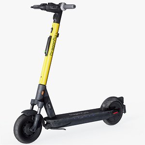 Animated City E-Scooter PBR