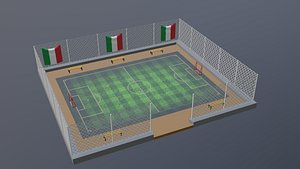 3D Soccer Stadium - Italy