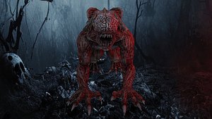 Licker low-poly