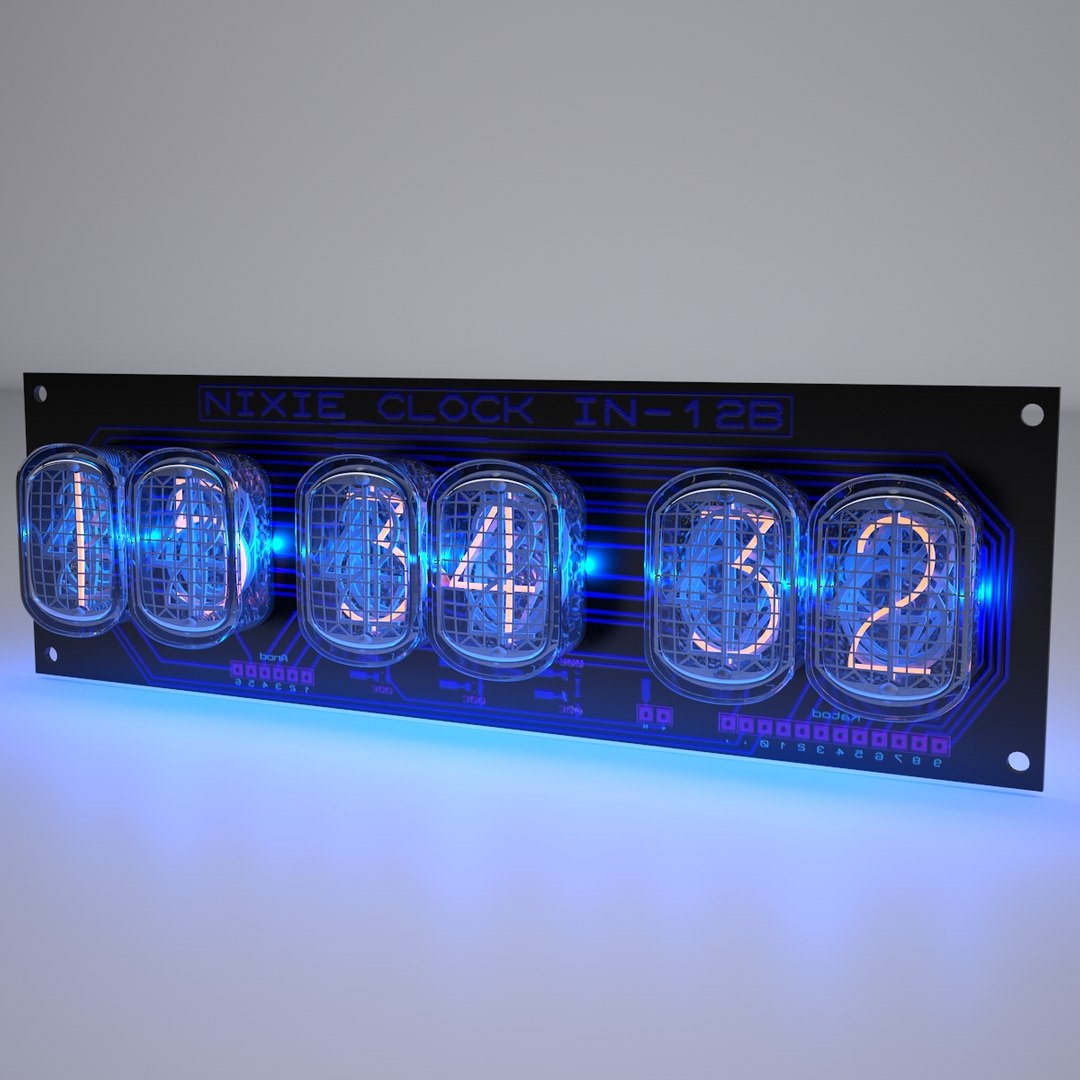 Obj Clock Steampunk Lamps