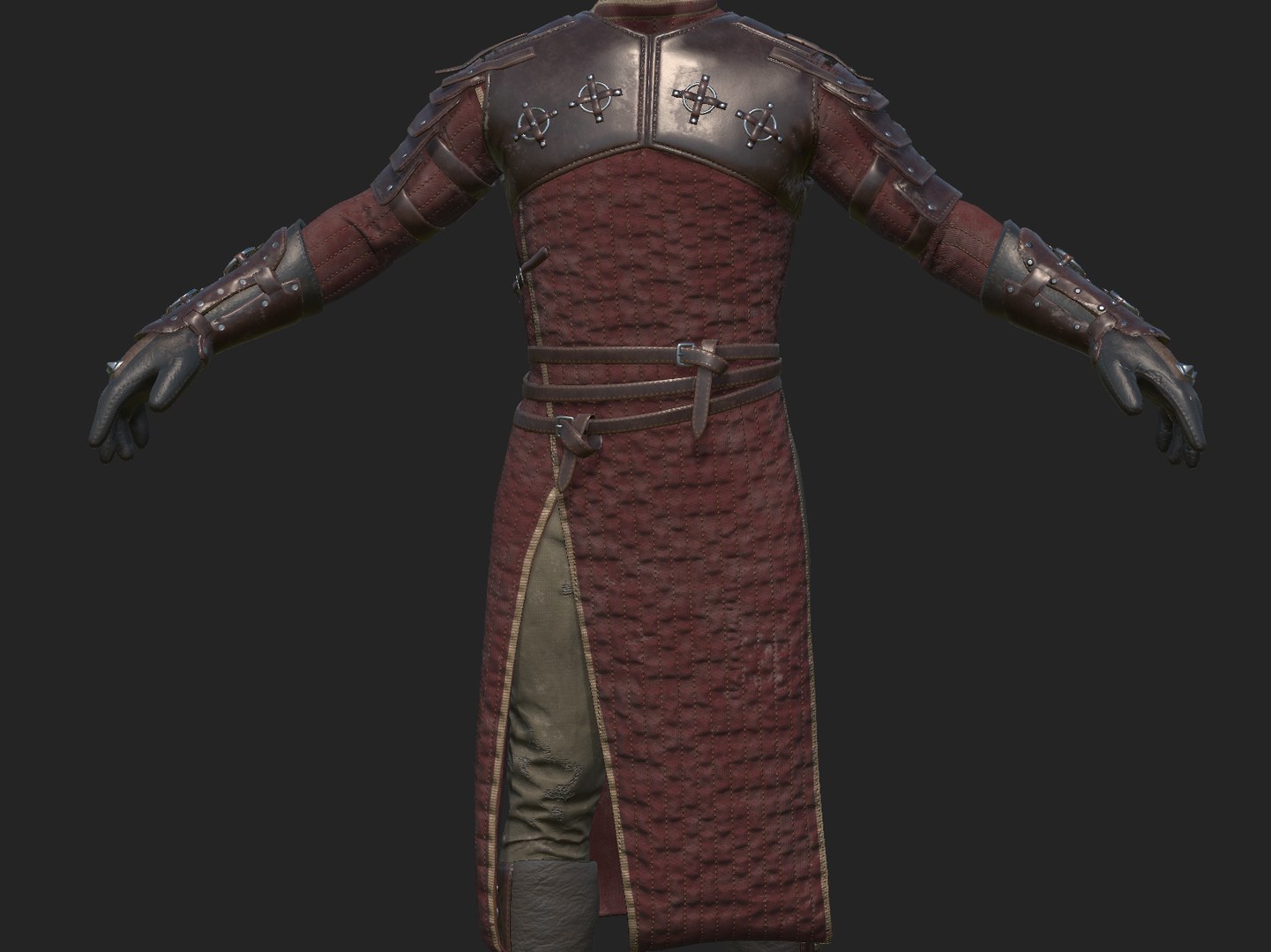 Medieval squire warrior 3D model - TurboSquid 1681175