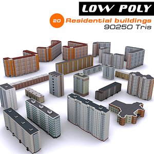 20 residential buildings