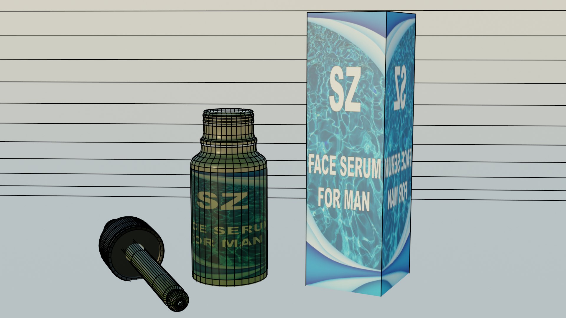 Bottle Serum Model - TurboSquid 1979262
