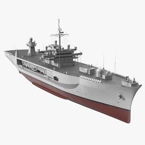 Modern Combat Command Ship 3D model
