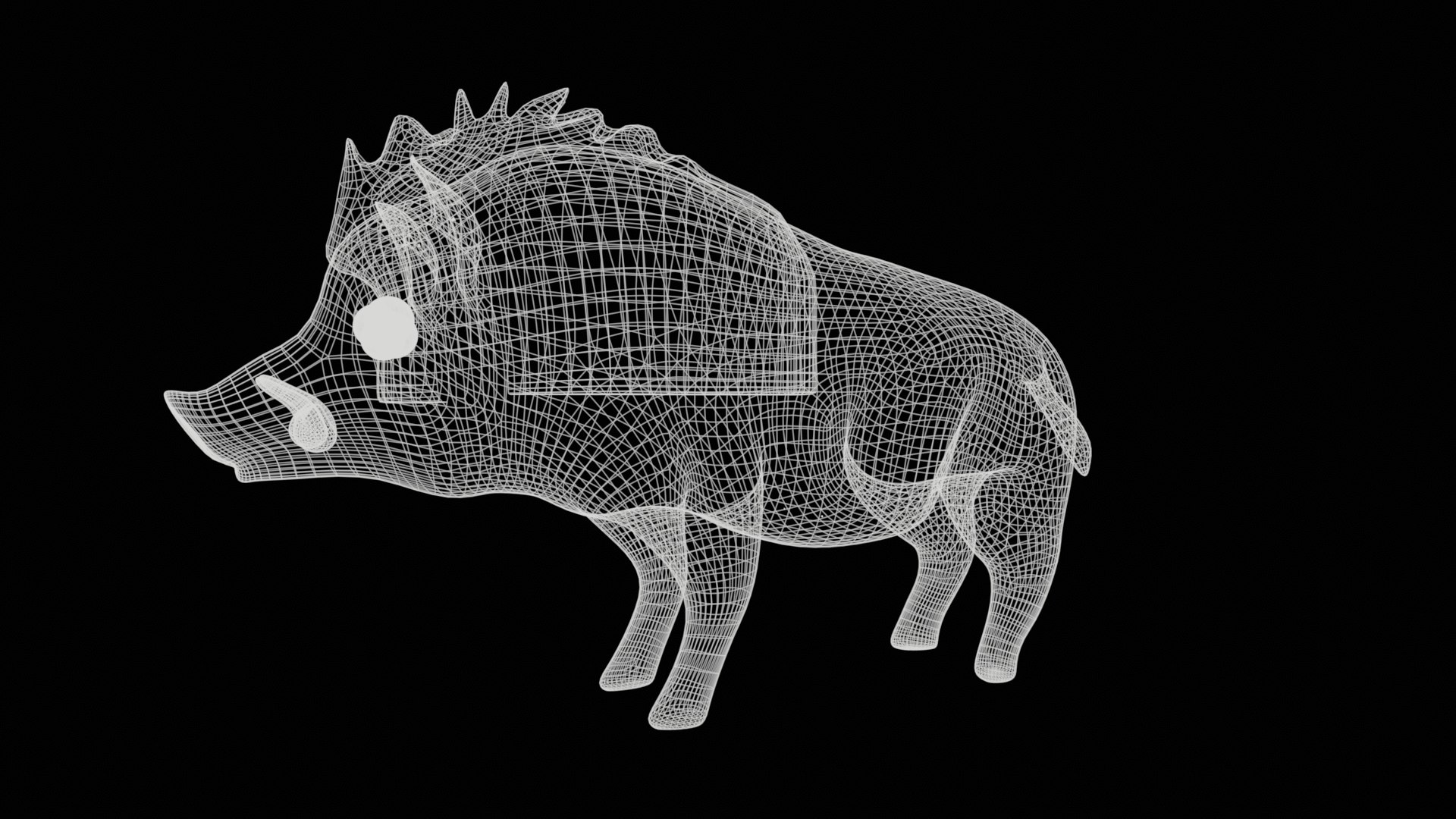3D Boar Rig High-poly Textured - TurboSquid 2345734