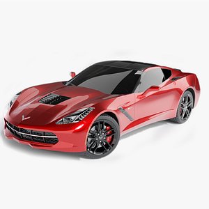 chevrolet corvette stingray c7 3D model