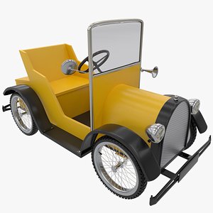 Kid Classic Car Toy 3D model