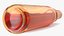 Ampola âmbar 3ml do complexo de vitamina B deitada