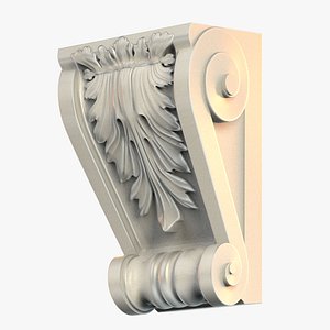 3D corbel molding decor