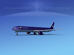 boeing 777-300 3d model
