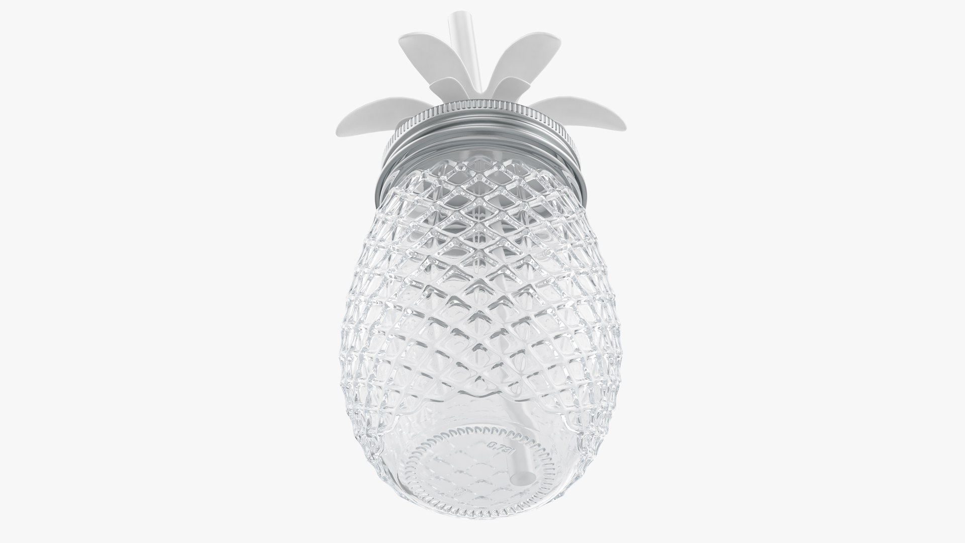 Mason Jar Pineapple 1 3D Model - TurboSquid 2268364