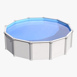 frame swimming pool 3d model