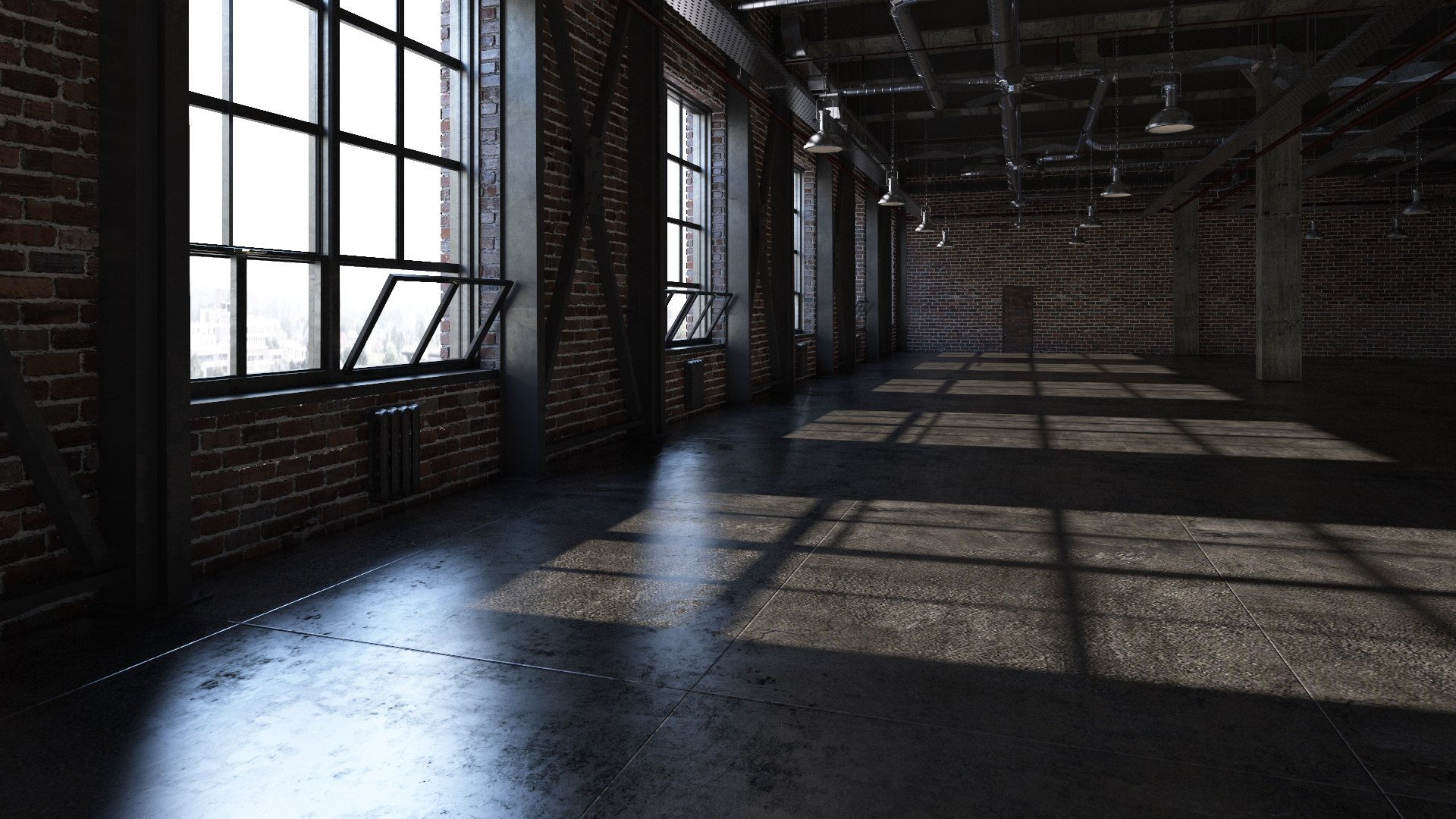 3D Model Loft Interior 3 - TurboSquid 2014133