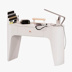 Gamma Bross BALLET COLLAR manicure table