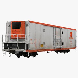Railroad Refrigerator Car CryoTrans