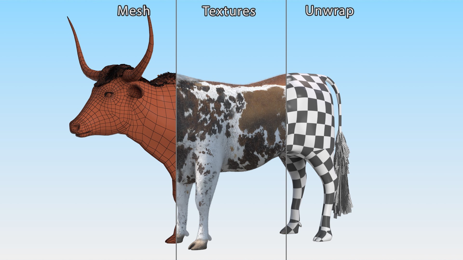 Texas Longhorn Mottled Brown Fur model https://p.turbosquid.com/ts-thumb/Hr/7f6quh/Pf/texaslonghornmottledbrownfurmb3dmodel015/jpg/1705921464/1920x1080/fit_q87/bc62649709d27b76af75c769992fd851c13e3746/texaslonghornmottledbrownfurmb3dmodel015.jpg